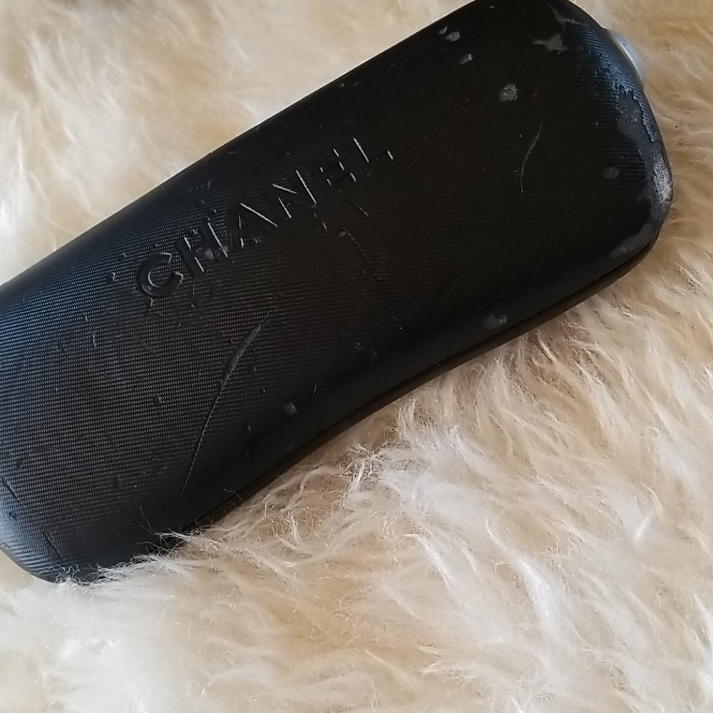 Authentic Chanel sunglass case